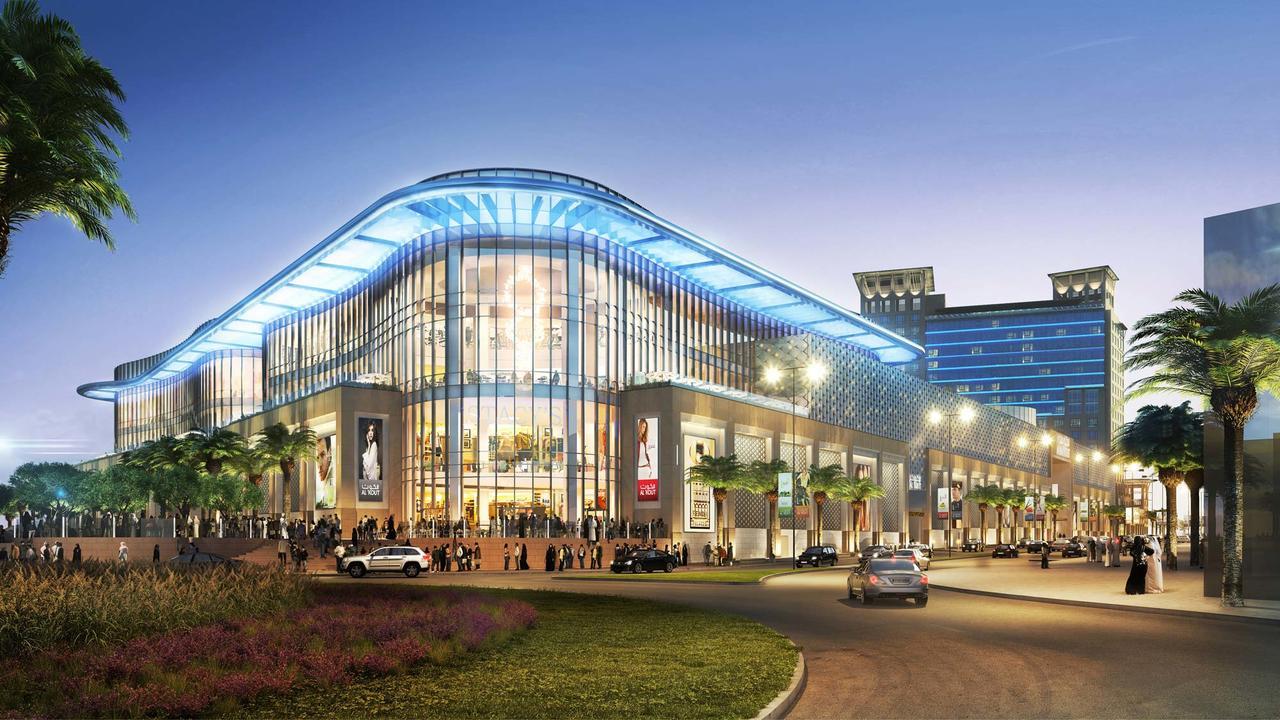 Hyatt Regency Al Kout Mall Kuvait Kültér fotó The mall's main entrance